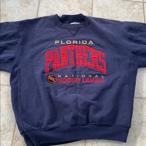 VINTAGE Florida Panthers crew neck